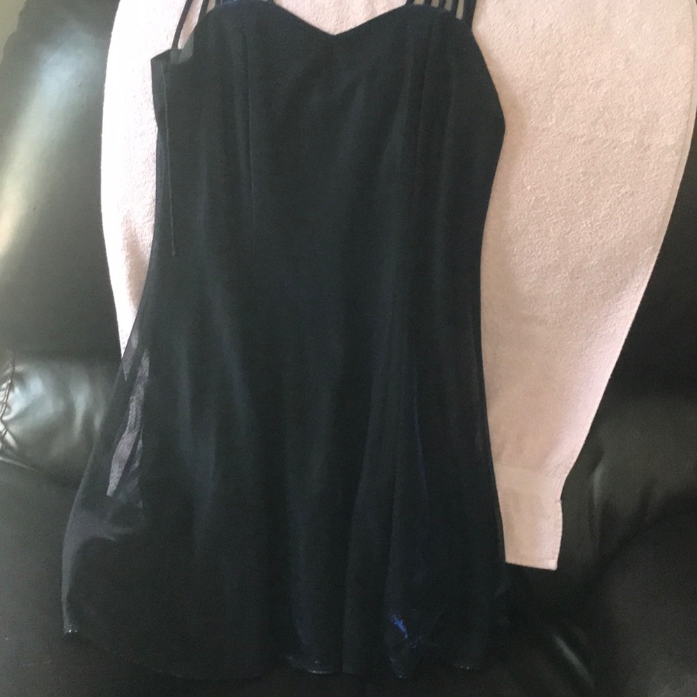 Blue/Black dress